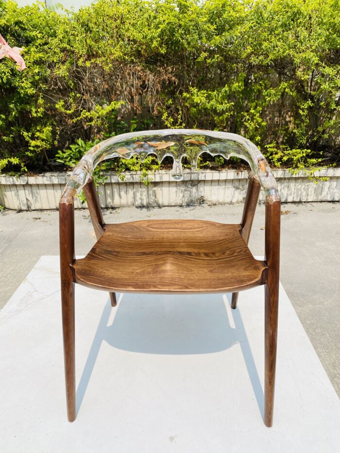 Wood combo Armchair