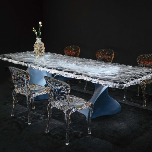 Aurora Wave Dining Table